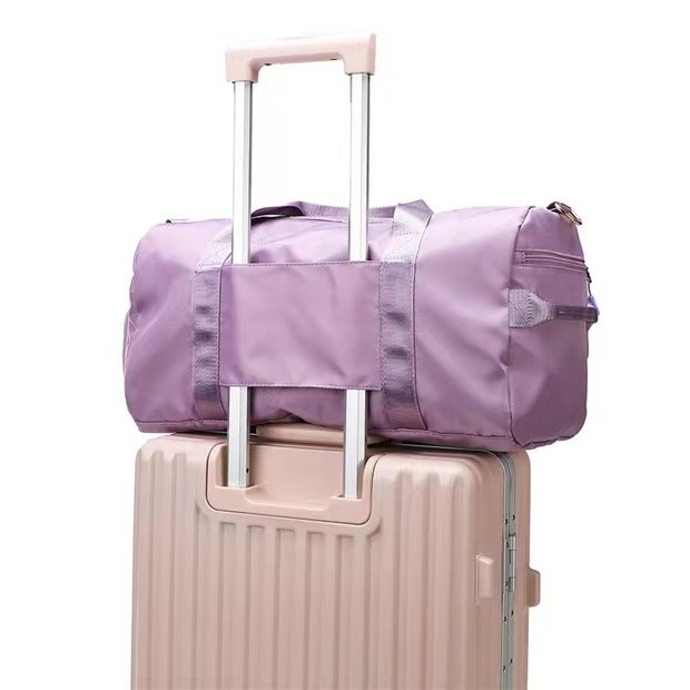 Lager Capacity Soild Pattern Travel Bag For Men Women