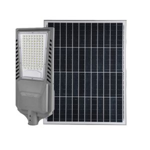 China Split-Type Solar Street Light with Die-Cast Aluminum Housing and Monocrystalline Solar Panel for High Lumen Output and LiFePO4 Battery on sale