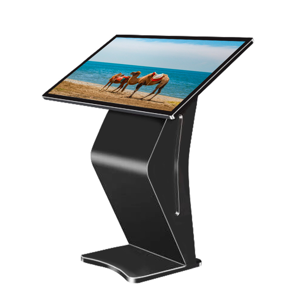 Indoor Flexible 350cd/m2 Touch Screen Information Kiosk