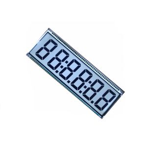 Custom 7 Segment LCD Reflective Display Module / TN Digit LCD Postive Display