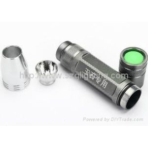 long lighting time Q5 CREE 5W 350lum LED flashlight with rechargeable li-ion