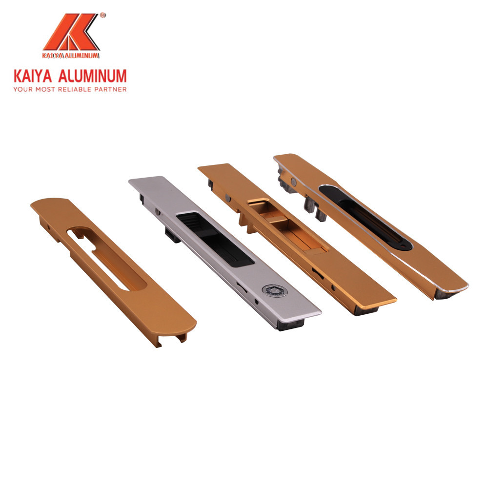 T3 6063 CNC Aluminum Profile Windows Lock Aluminium Fittings