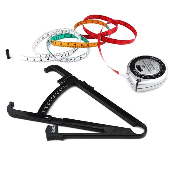Quality ABS Plastic Body Fat Caliper , Body Fat Percentage Tester OEM ODM for sale