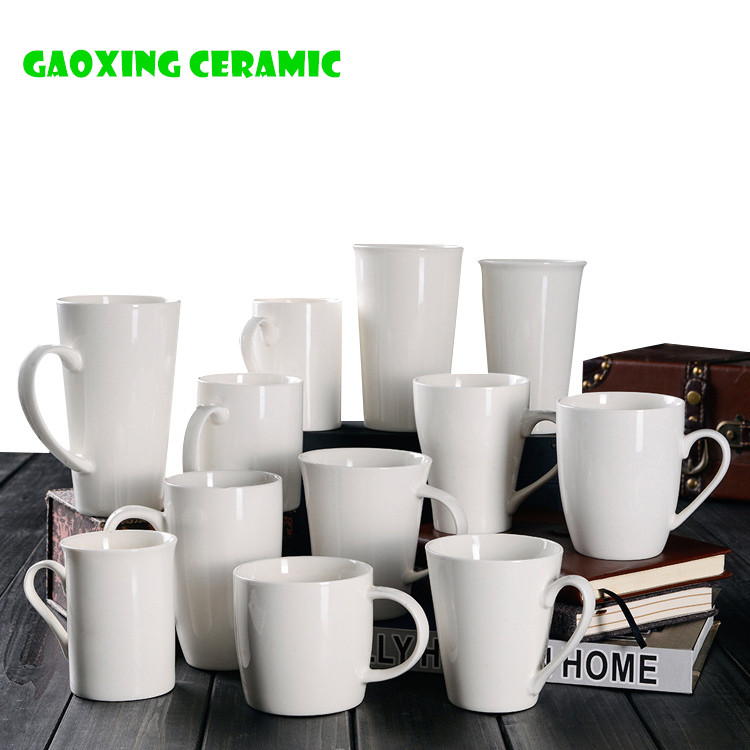 Customized LOGO Ceramic Anniversary Gift Mugs For Coffee Tea