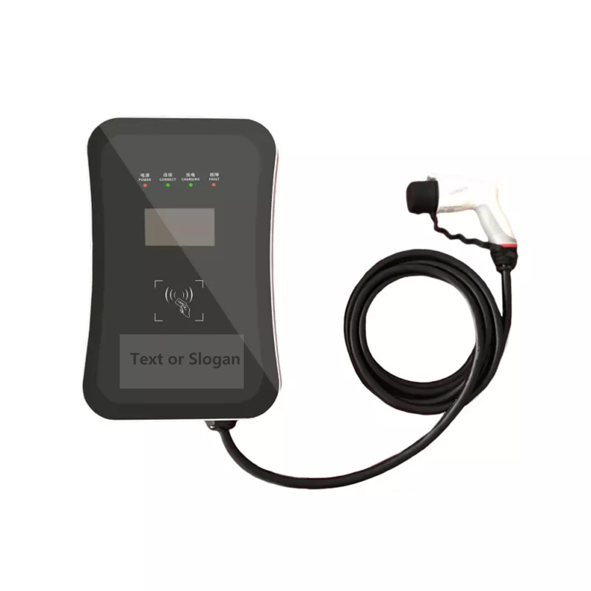 EV Ac 380V 22kw 3 Phase Car Charger Wall Mounted / Pedestal Installation
