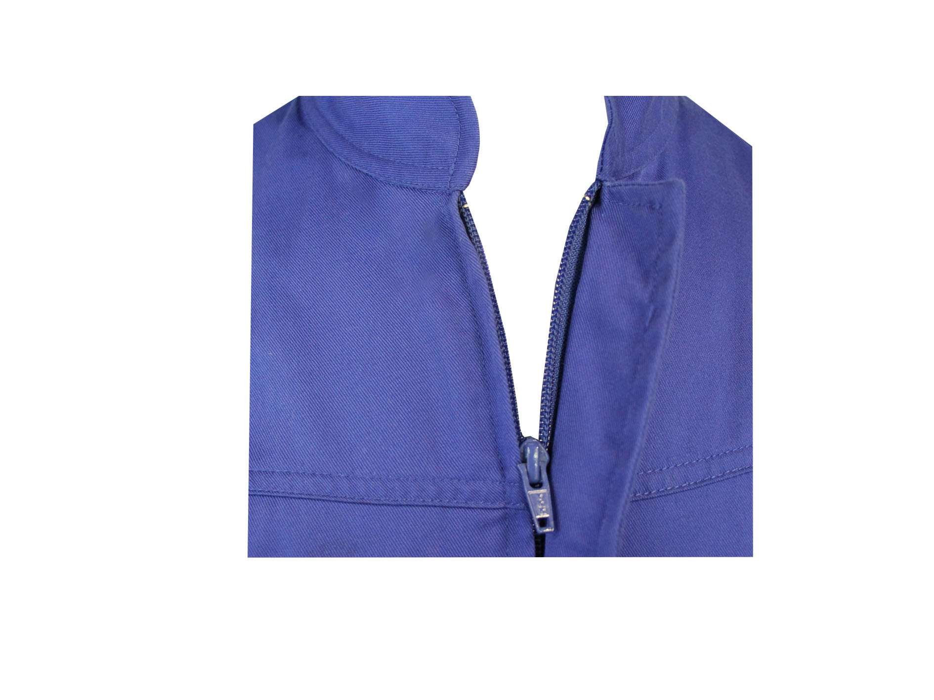 320GSM Twill 3/1 Blue Welding Work Coverall Fire Retardant Anti Static