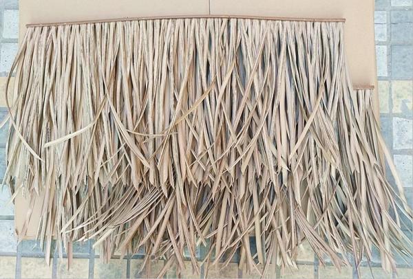 Waterproof Outdoor Simulation Thatch Tile Roof with Customized PVC Material