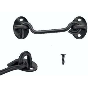 Sliding Barn Door Hardware Pull Handles Hook Lock Antique Rust Resistant