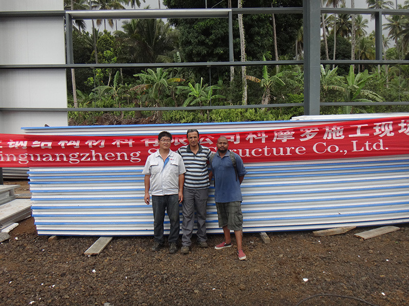 Q355 Carbon Steel Prefabricated Building Prefab Industrial Buildings