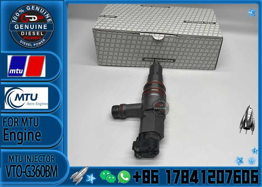 RX52407500021 diesel injector For MTU 4000 RX52407500050 23526589 VTO-G360BM MTU4000.01