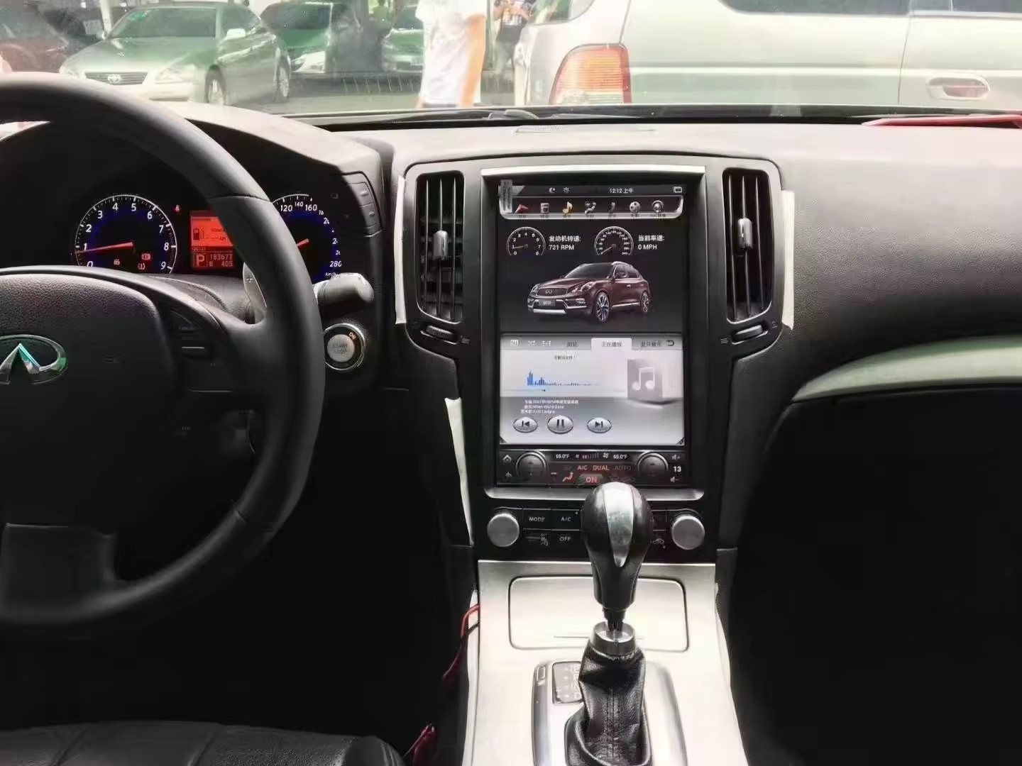 Digital Car Gauges For Infiniti FX35 Toyota Car Stereo Infotainment System