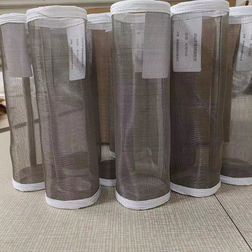 Wire mesh 5 10 50 100 200 micron stainless steel filter bag