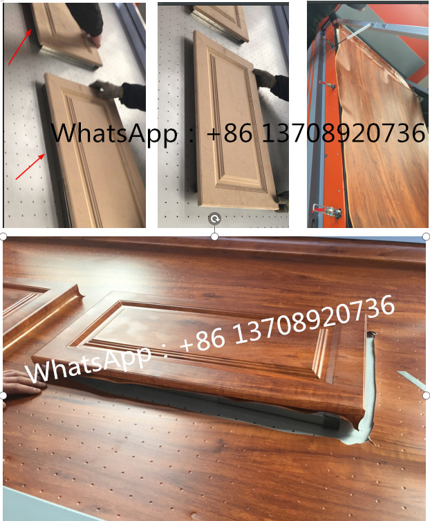 Vacuum membrane press machine