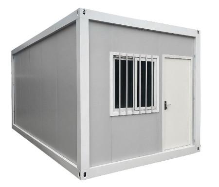 Strong Flat Pack Container House Top Bottom Integrated Packaging Container House