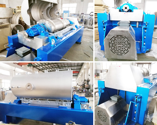 Hermetic Horizontal Liquid Solid Sludge Dewatering Decanter Centrifuge