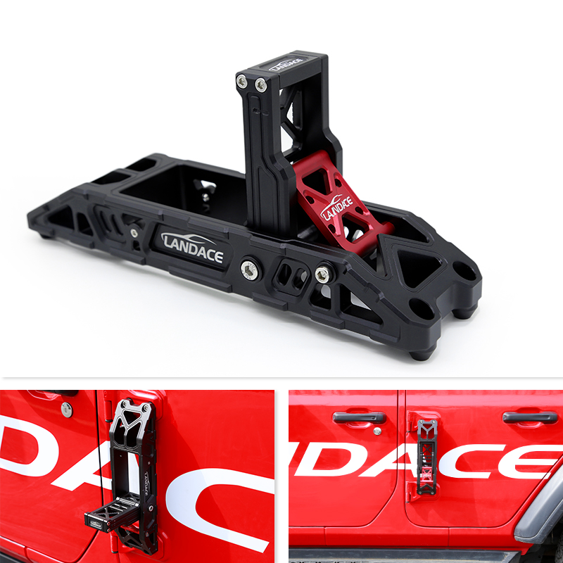 Original Installation Foldable Aluminium Foot Pedal for Jeep Wrangler JL Customizable