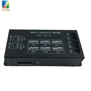 Connect DMX512 Console Controller H807DMX 1024 Pixel DMX SPI Decoder