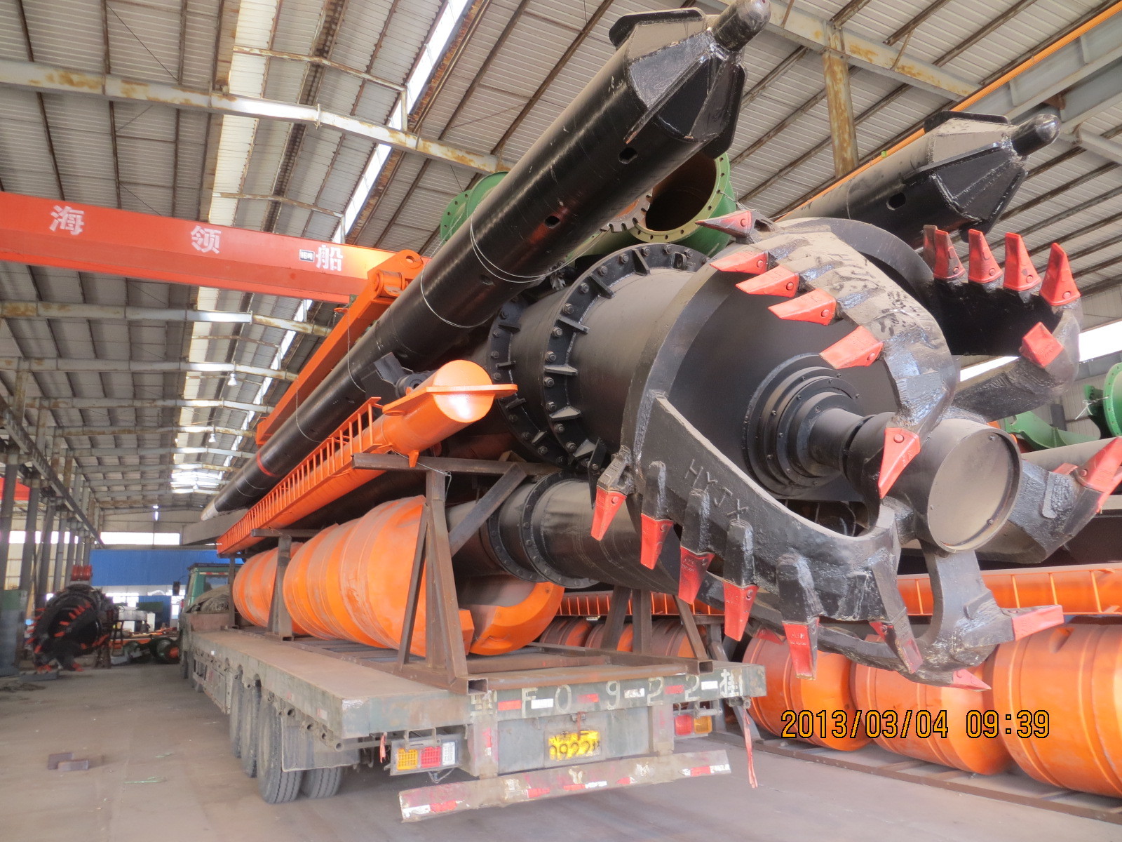 L26m 800CBM/H 8 Inch Gold Dredge Simple Jet Suction River Sand Dredger