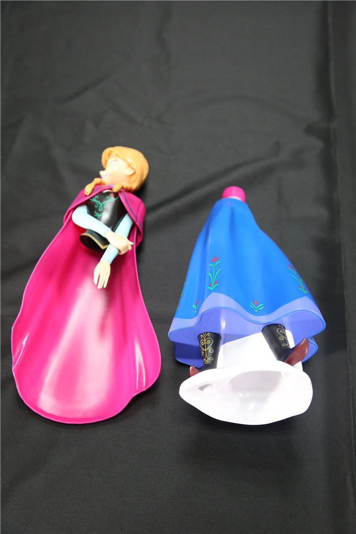 Frozen Princess Anna Cartoon Shampoo Bottle For Home Decoration Various Colors