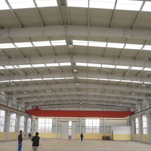 Pre Designed Custom Steel Frame Building Prefab Construction Epoxy Painting
