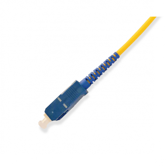 16ft CATV Simplex Fiber Optic Patch Cord SC UPC To FC UPC Single Mode LSZH 0