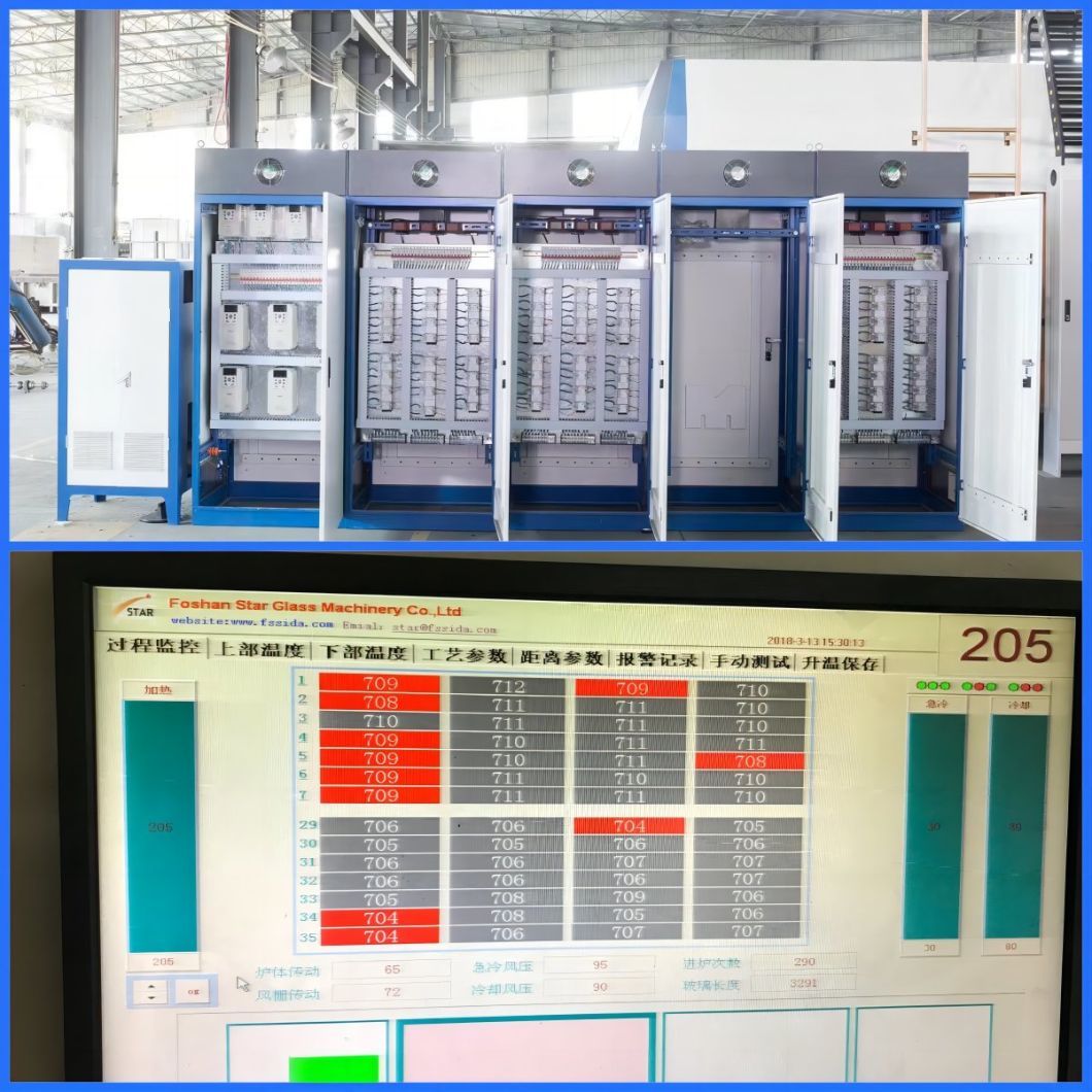 Glass Tempering Bending Glass Deep Processing Tempering Furnace