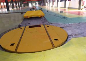  360 Degree Turnplate Material Handling Solutions Warehouses Electric Railway Bogie Manufactures