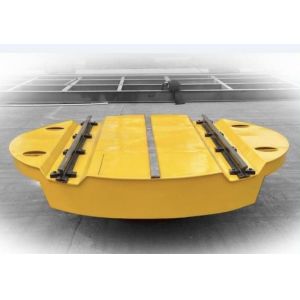  Medium 2000mm Diameter Electric Transfer Trolley Highly Efficient Manufactures