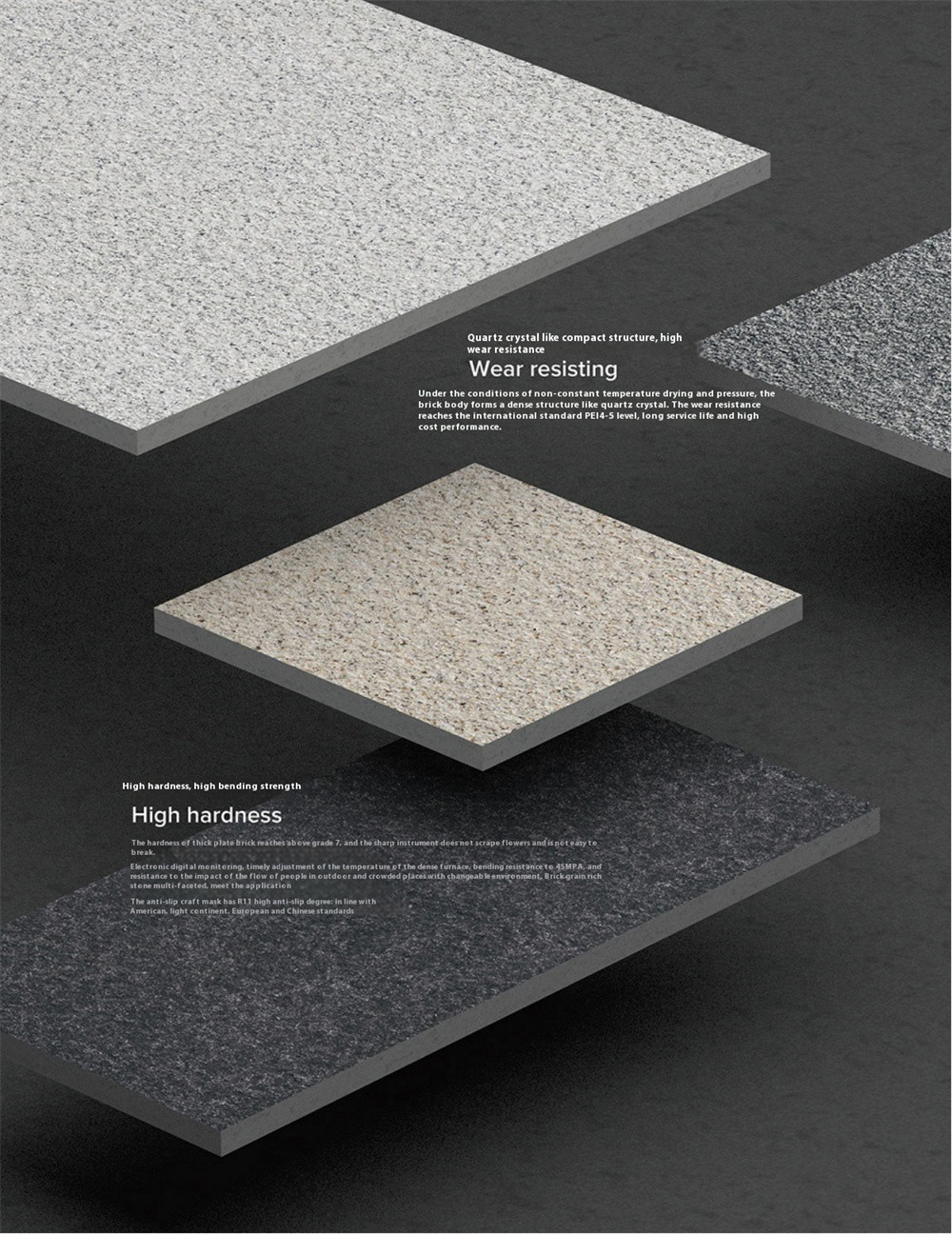 Yellow Scratch-Resistant Limestone 600x1200x18mm Exterior Floor Paving Tile For Park And Courtyard