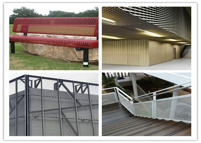 Galvanized Expanded Metal Mesh / Expanded Metal Aluminum Mesh ISO Certification
