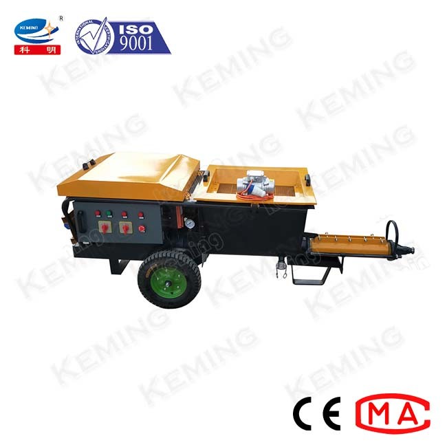 180m2/H Cement Gypsum Mortar Plastering Machine