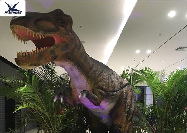 Sunproof / Waterproof Life Size Jungle Animals With Infrared Sensor / Remote