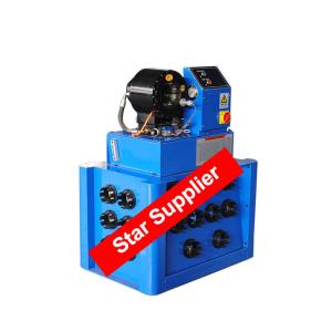  300 Ton Portable Hydraulic Hose Crimper 6-38mm Hydraulic Hose Swager High Pressure Quickly Change Dies Manufactures