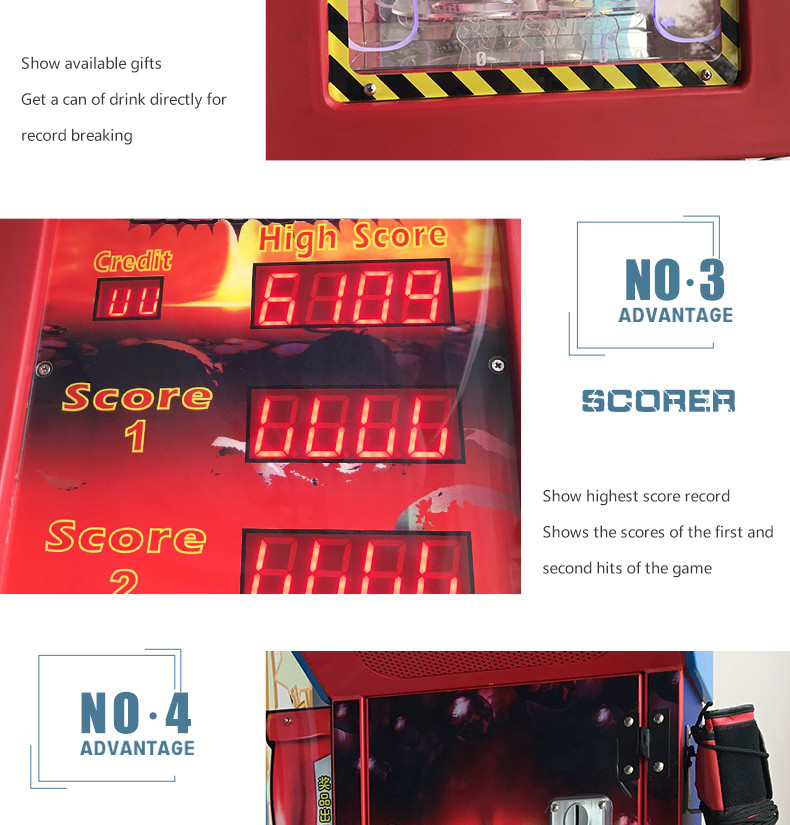 Hot Sale Ultimate Big Punch Boxing Arcade Machine Made In China