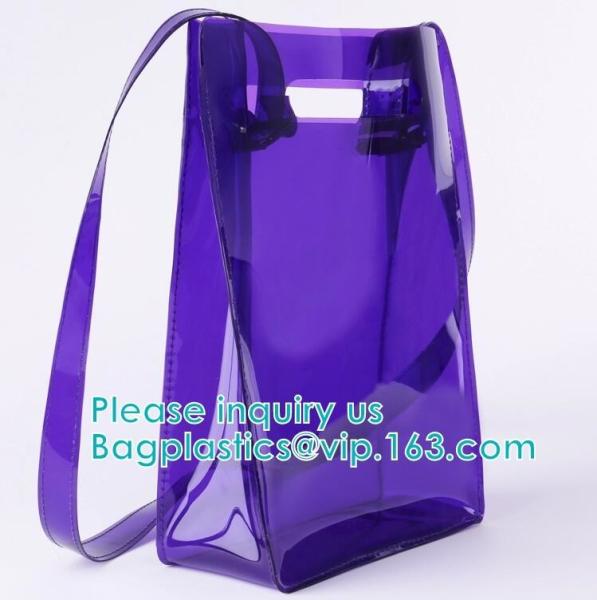 Backpack bag, Shoulder bag,Promotional Waterproof CosmetiClear Vinyl Bags With