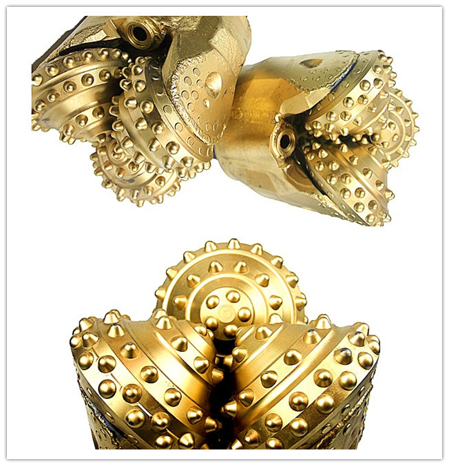 Rock Crushing Roller Cone Bit , TCI Drill Bit Durable Cutting Structures