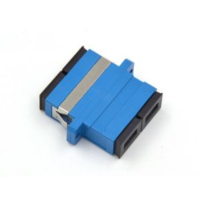 SC Duplex Adpter Single Mode Optics Fiber Adapter Panel for SC FTTH Solution