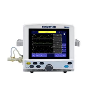 Portable Siriusmed Ventilator , Pneumatically Driven TFT Touch Screen Ventilator