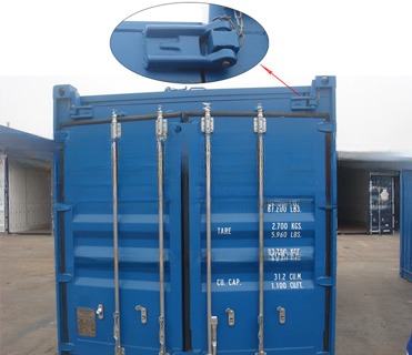 Forged ISO Shipping Container Door Hinge for Hot Dip Galvanized Dry Cargo Container Parts and Accessories