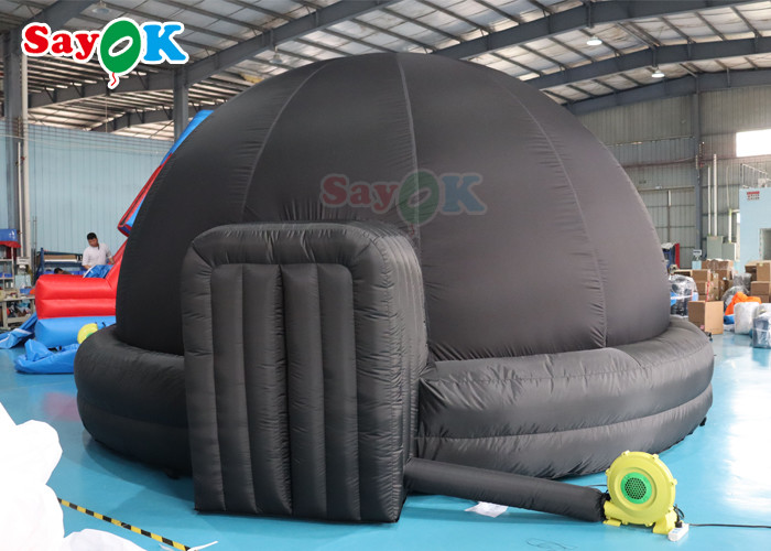 ODM Black Inflatable Planetarium Dome Tent Blow Up Projection Tent