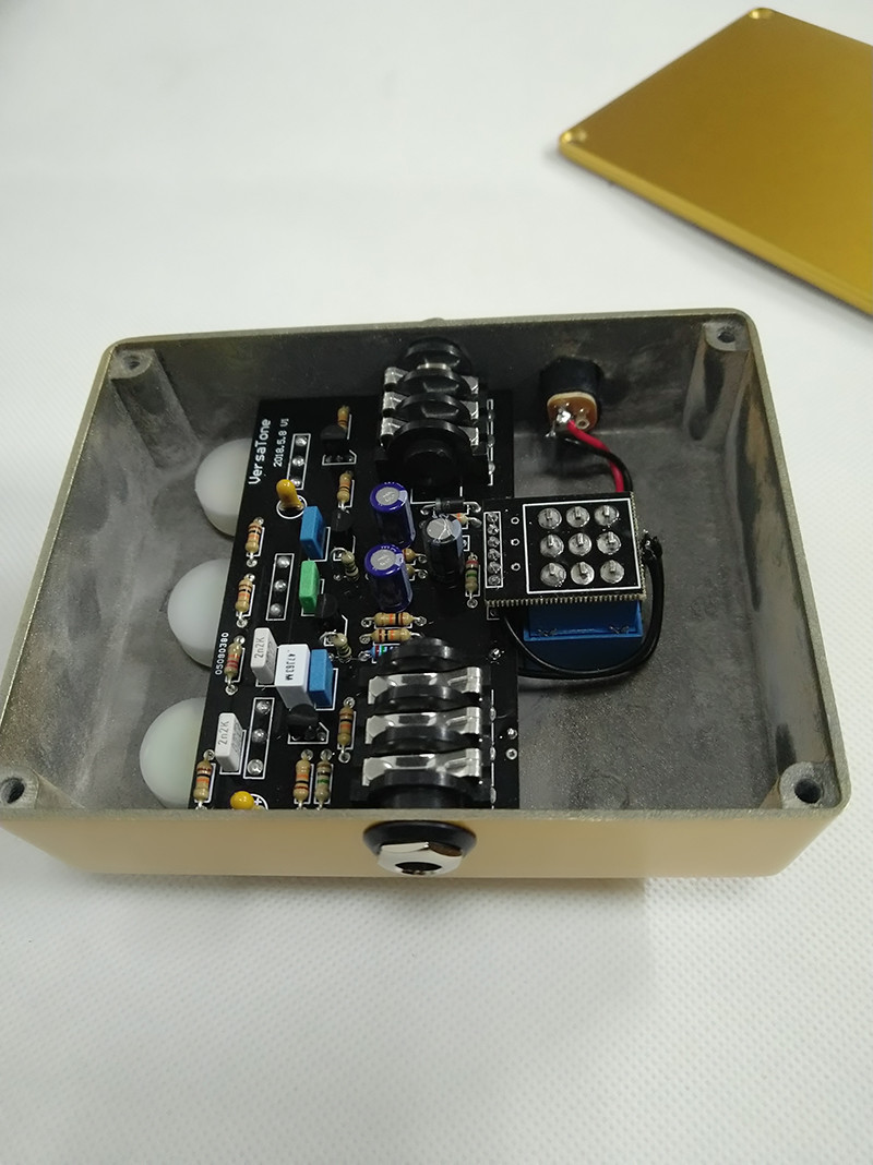 Grand Dumble Style SSS Steel String Clean Drive Pedal Custom LOGO Printing is Available