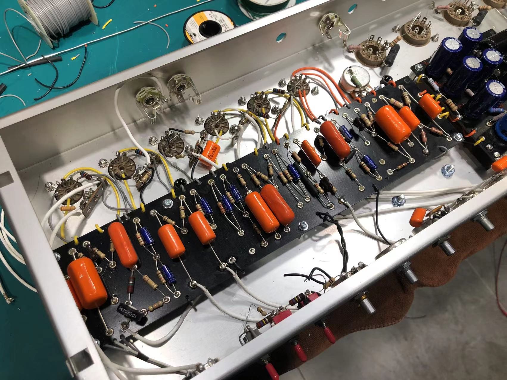 Custom Built '59 Fender Clone Tweed Bassman Head