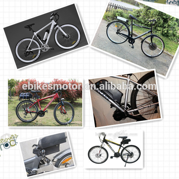 CE EN15194 TUV certificate 48V 2000W electric bike motor kit with battery and LCD display