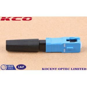 SC UPC Fast Connector for FTTH Applications with No Special Tool Reusable Design