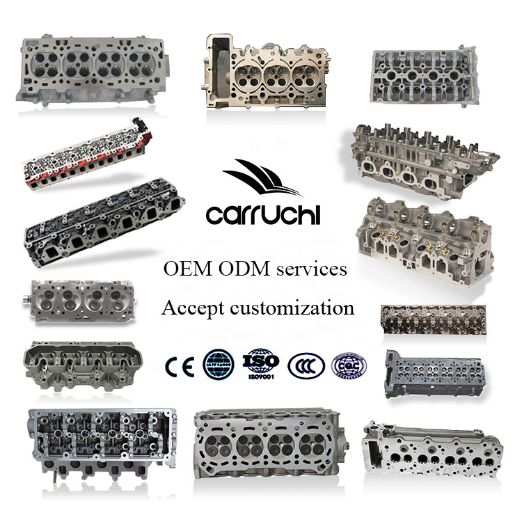 4936081 KOMATSU PC220-8 Excavator Spare Parts 6D107 Engine Cylinder Head Sub Assembly Reference NO. 1000928221 OEM STAND