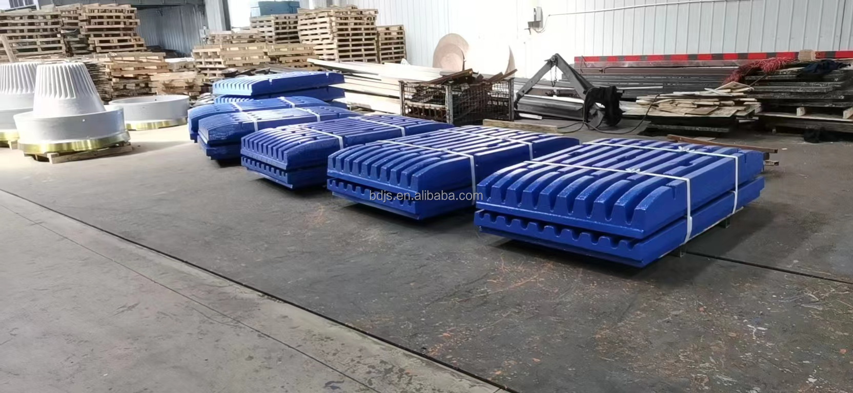High Manganese Steel C63 C80 C95 Mining Crusher Jaw Plate for High Capacity Crusher