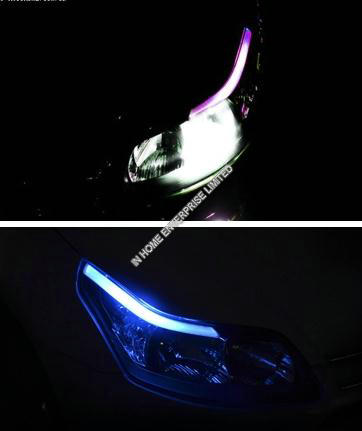 12V Switch White High Power DRL Light In Car Super Bright LED Signal Lamp