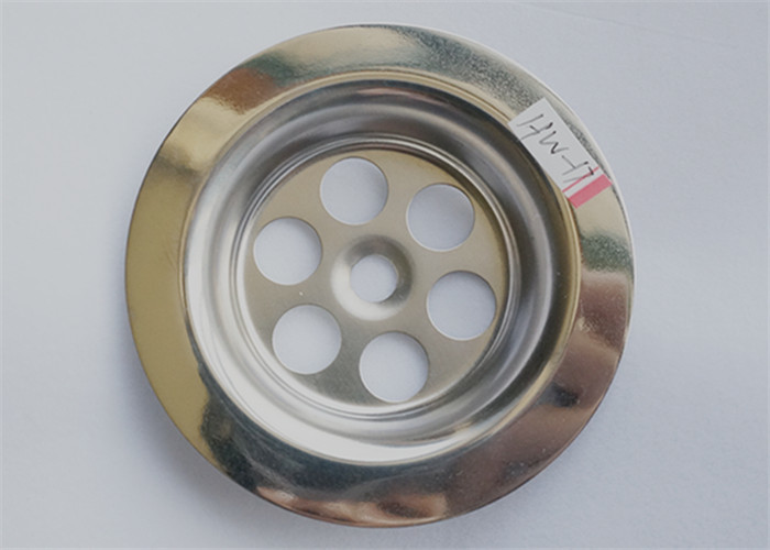 Durable Silver Sink Strainer Parts Mirror Polish Surface Anti - Corrosion