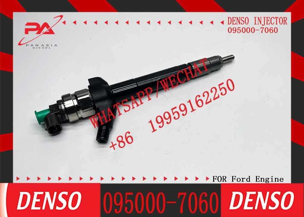 Diesel Injector 0950007060 6C1Q-9K546-BC Common Rail Injector 095000-7060 For F0RD Transit 2.2 2.4 Tdci