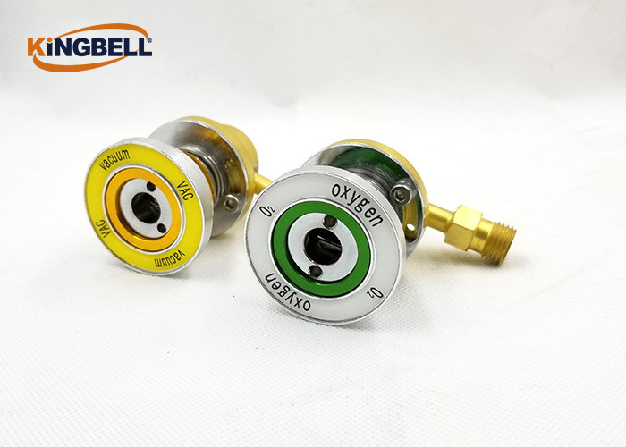KB6103 ICU Medical Gas Outlets Japanese Standard Brass For Air Vacuum